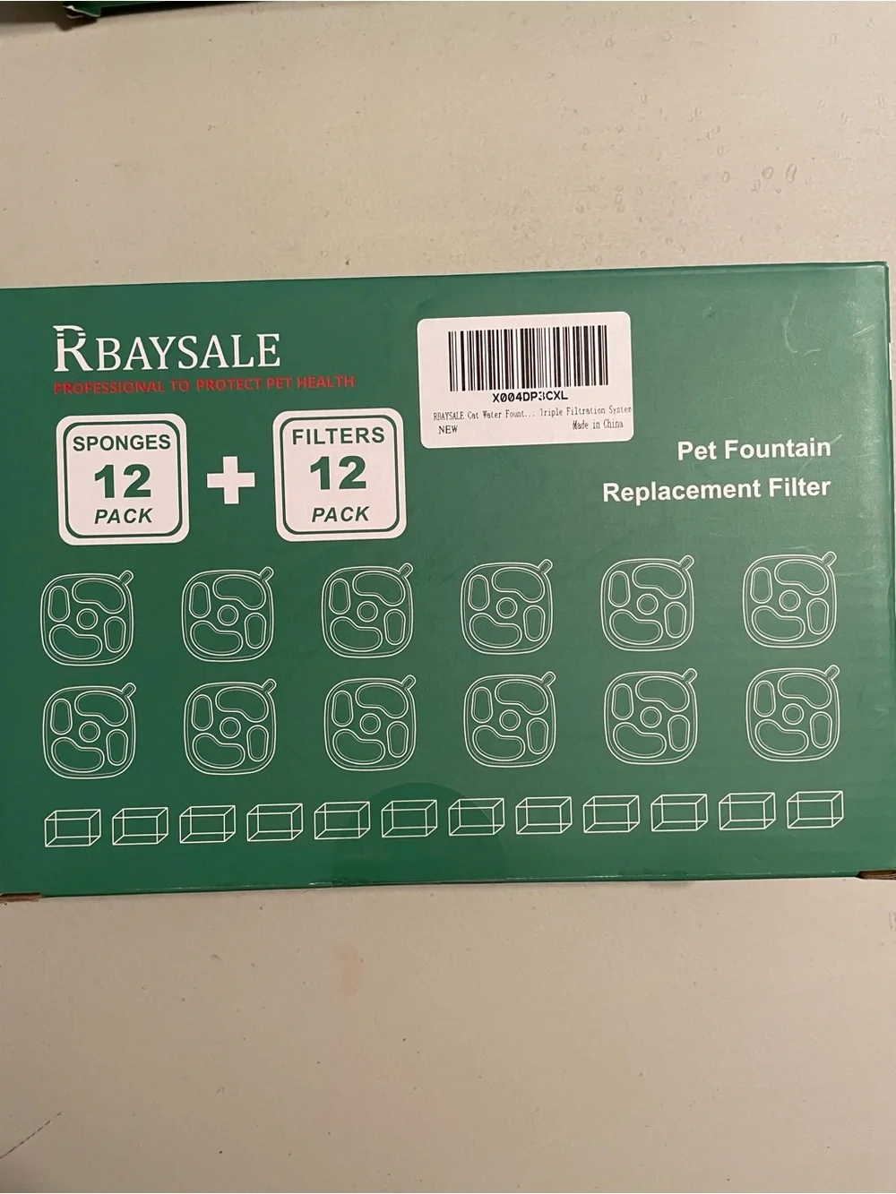 Pet Water Filter Replacement for Dogs and Cats Pet Fountain bundle New